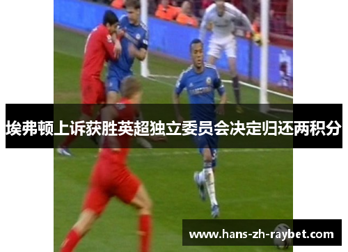埃弗顿上诉获胜英超独立委员会决定归还两积分